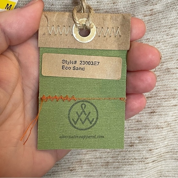 Alternative Earth Hi Low Maxi Skirt in Eco Sand M - Picture 10 of 12